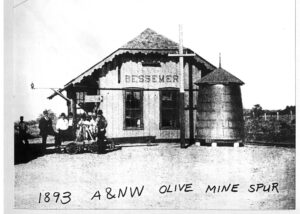 Austin Northwertern Railroad Bessemer Oliver Mine Spur, Stolz, Llano County Texas